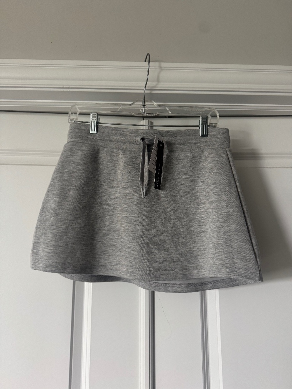 Ocean Drive Gray Mini Skirt